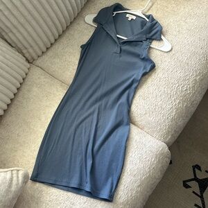 BetterBe Collar Sleeveless Mini Dress